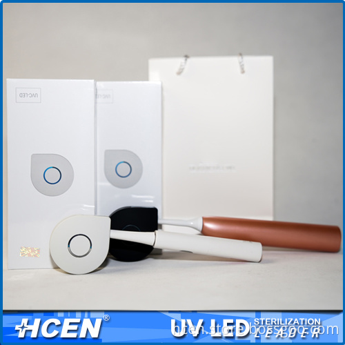 2017 new rechargable mini uv light sterilization case for toothbrush